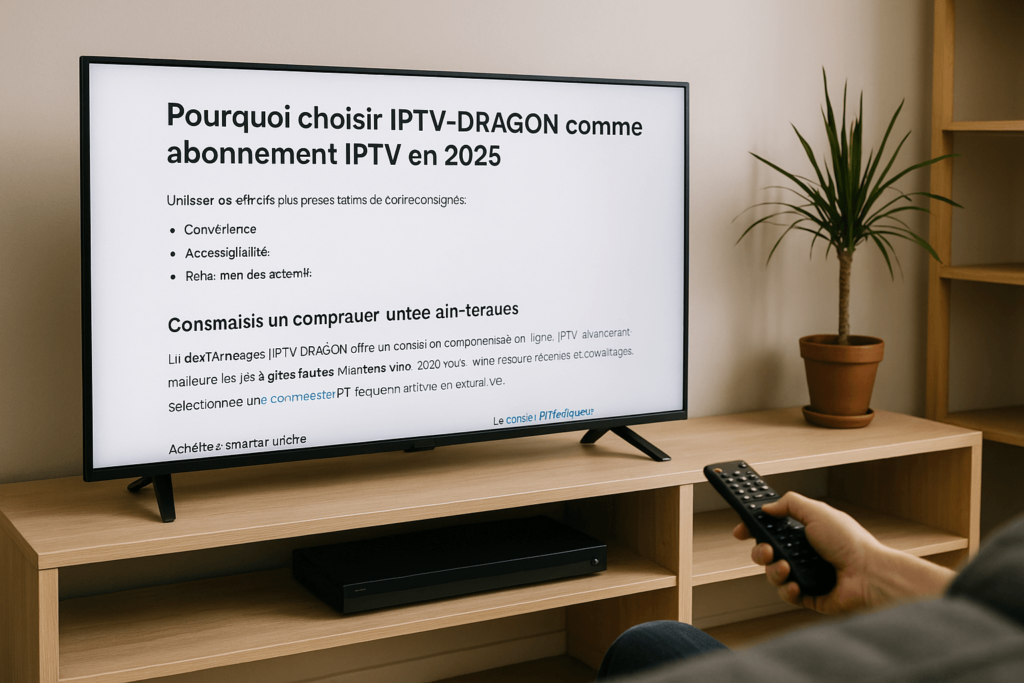 abonnement IPTV smart