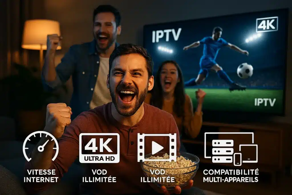 Profitez du meilleur abonnement IPTV du moment avec IPTV DRAGON – films, séries et sports en direct
