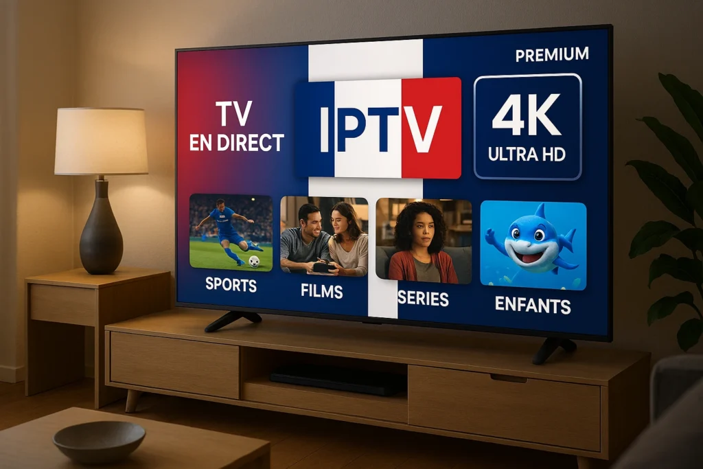 Abonnement IPTV France : la meilleure solution streaming 4K en 2025