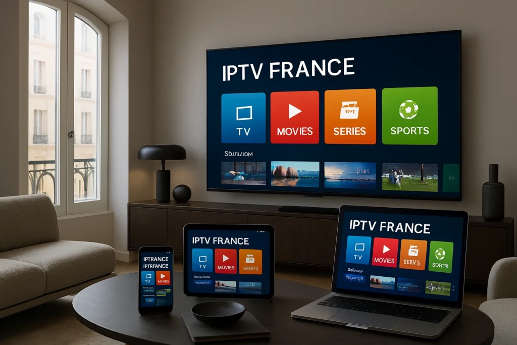Compatibilité Smart TV IPTV et appareils mobiles pour abonnement IPTV France en 2025