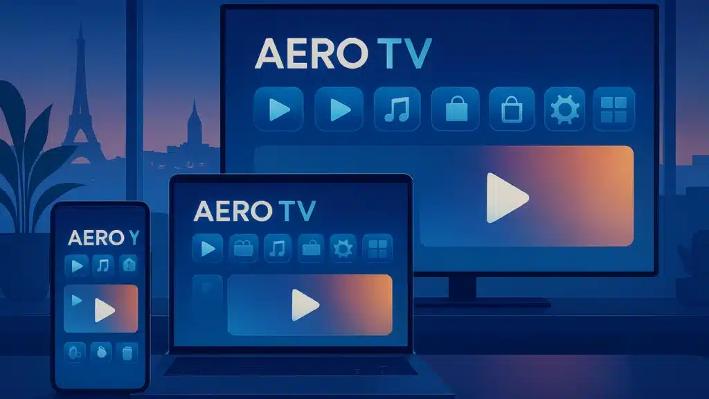 Aero TV France multi-appareils – abonnement aero tv compatible Smart TV, mobile et PC en 2025