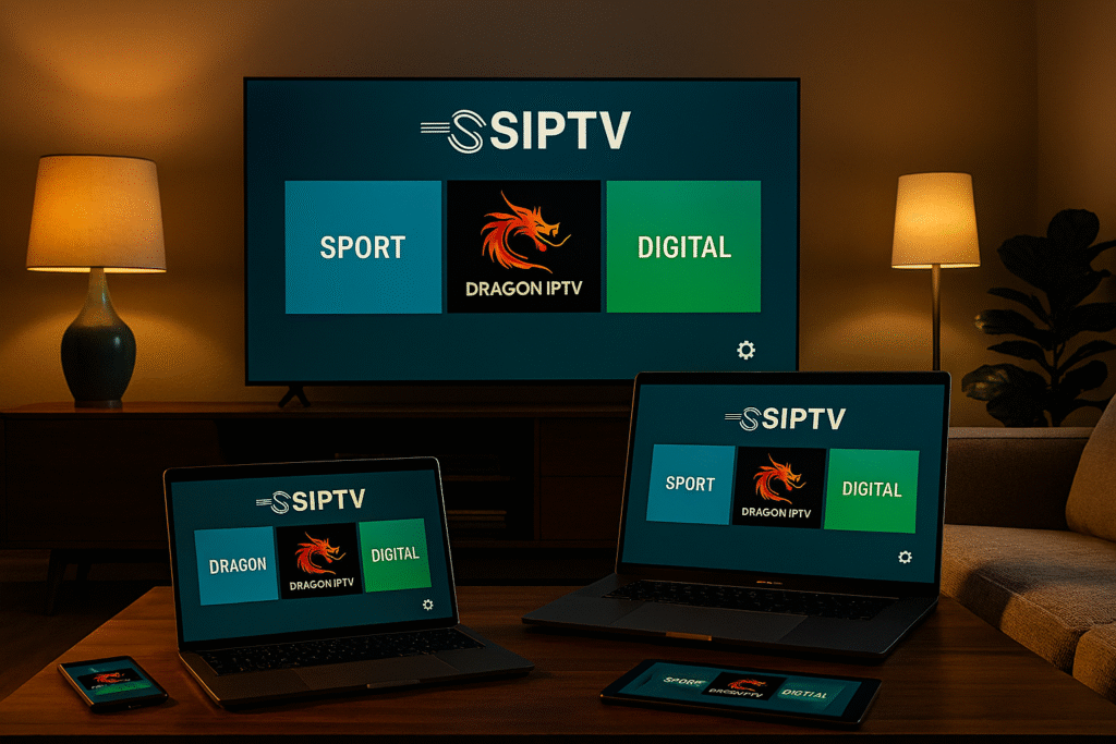 Dragon IPTV compatible ssiptv France – iptv tuto multi-écrans