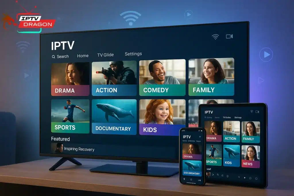 Configuration xtream iptv m3u sur smart tv et appareils multiples pour streaming 4K