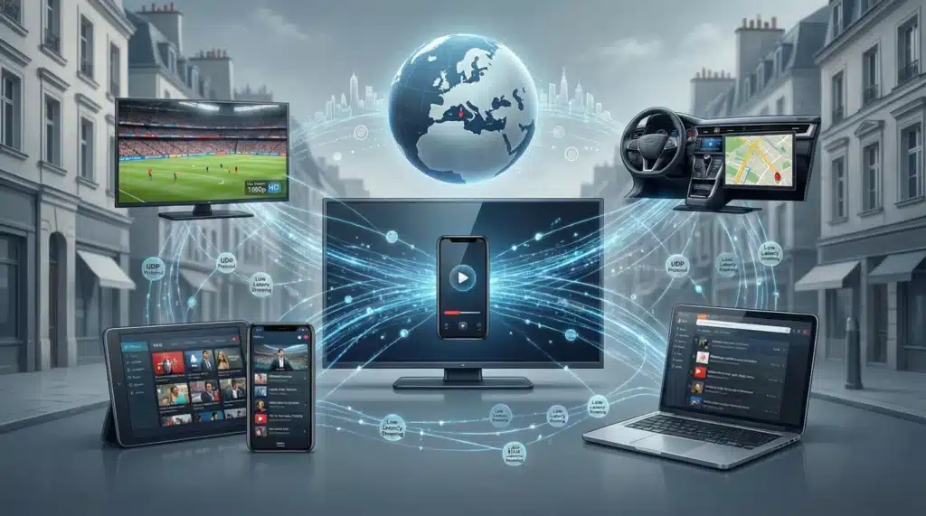 Fonctionnement de l’IPTV en France sur plusieurs appareils avec un service IPTV fiable