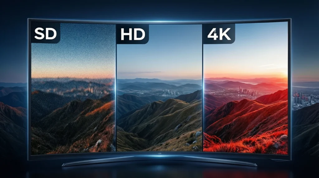 Qualité streaming codes IPTV France 2026 disponible en SD, HD, Full HD et 4K
