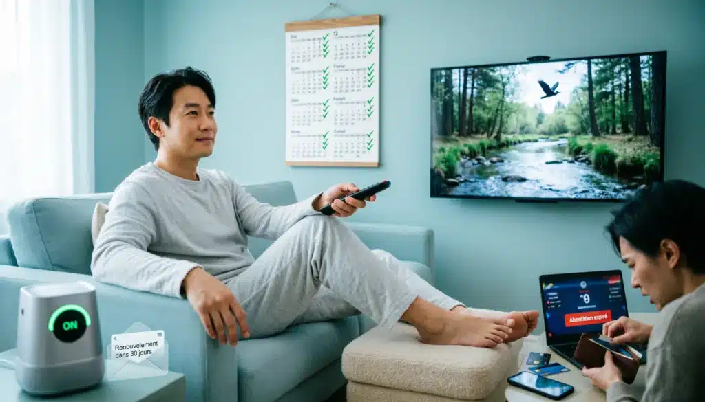 Renouvellement IPTV 12 mois - Tranquillité d'esprit avec abonnement annuel sans coupure