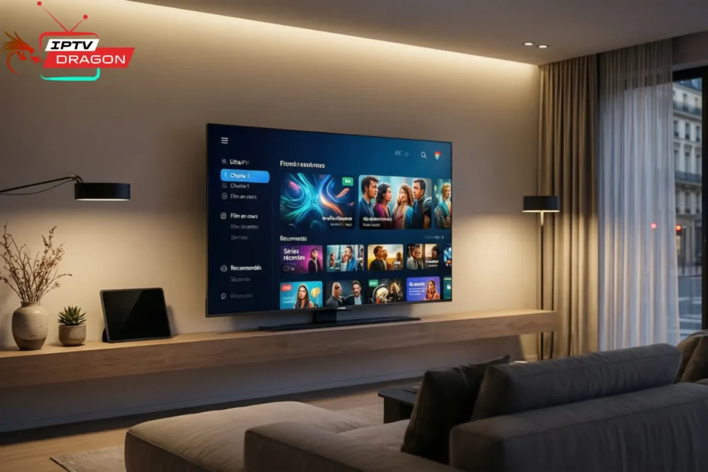 Lynx iptv sur smart TV en France, solution moderne pour abonnement iptv premium et streaming fluide
