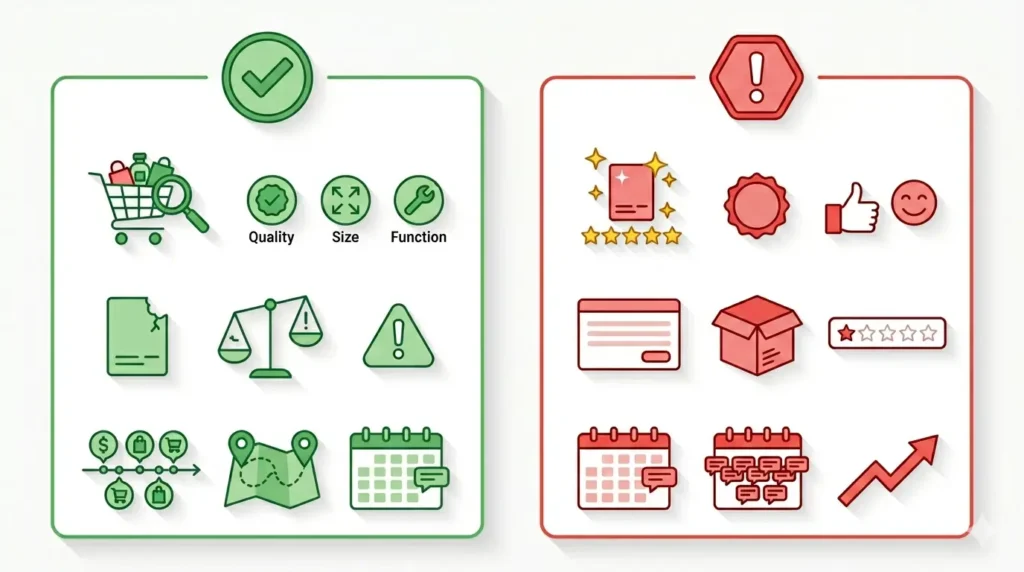 Guide visuel illustrant comment distinguer un vrai iptv avis d'un faux : signaux d'authenticité versus signaux de manipulation